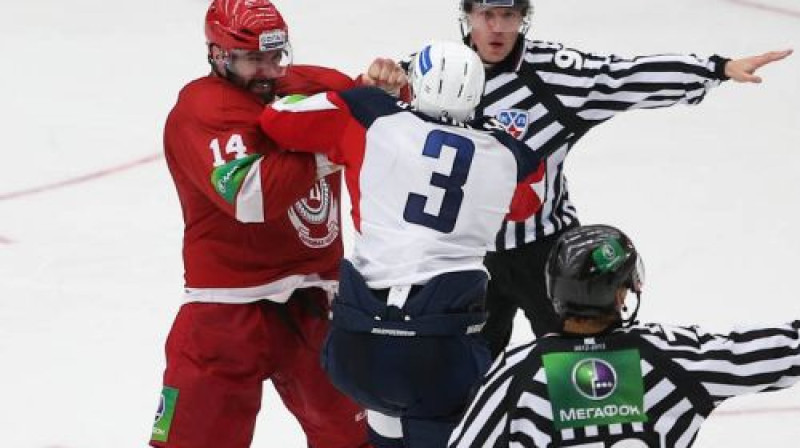 Trevors Giliss kautiņa laikā
Foto: hcvityaz.ru