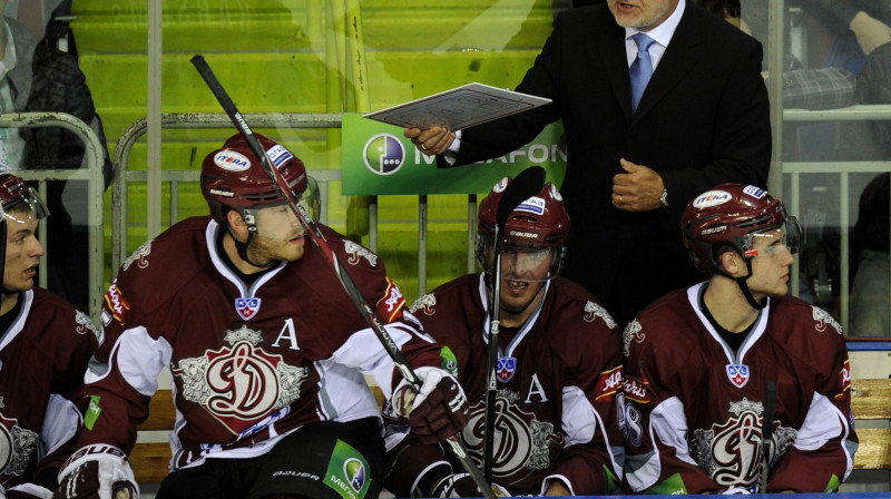 Peka Rautakallio uz "Dinamo" komandas soliņa
Foto: Romāns Kokšarovs, Sporta Avīze, f64