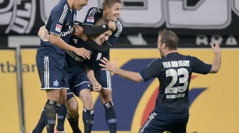 Artjoms Rudņevs tikko guvis vārtus
Foto: AP/Scanpix