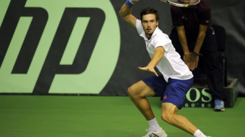 Ernests Gulbis
Foto: Romāns Kokšarovs, Sporta Avīze, F64