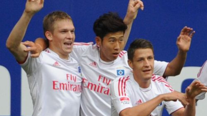 Artjoms Rudņevs (pa kreisi)
Foto: AFP/Scanpix