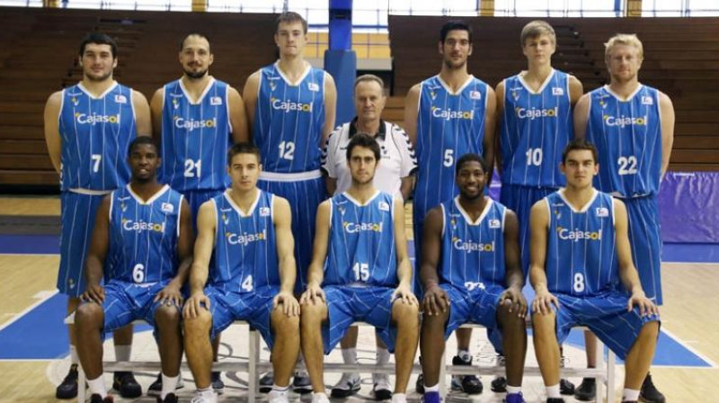 Kristaps Porziņģis (10.numurs) debiju ACB līgā un Eiropas kausā piedzīvojis 17 gadu vecumā
Foto: baloncestosevilla.com