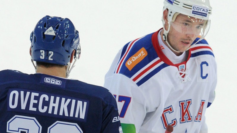 Aleksandrs Ovečkins un Iļja Kovaļčuks
Foto: ITAR-TASS