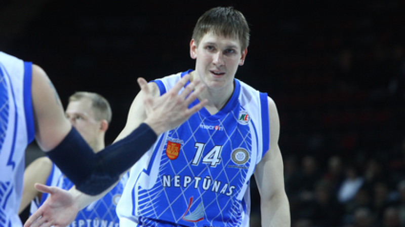 Laurins Mikalausks pagājušogad bija viens no komandas līderiem. Vai arī šogad viņš būs pretinieku bieds?
Foto: www.kkneptunas.lt