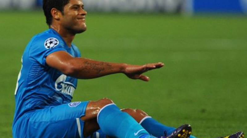 "Zenit" uzbrucējs Halks
Foto: AFP/Scanpix