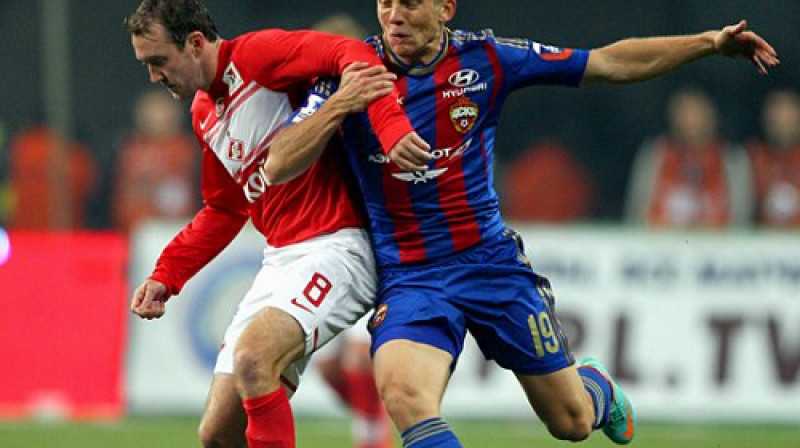 Aleksandrs Cauņa (pa labi)
Foto: championat.ru