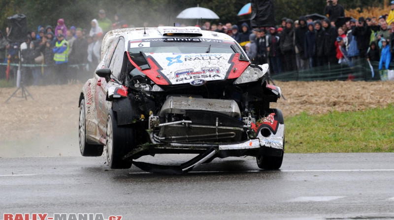 Novikova automašīna pēc pēdējās avārijas
Foto: rally-mania.cz