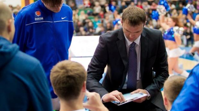 "Enisey" bijušais galvenais treneris Vladislavs Konovalovs: atlūgums četras dienas pirms spēles pret VEF
Foto: basket-enisey.ru