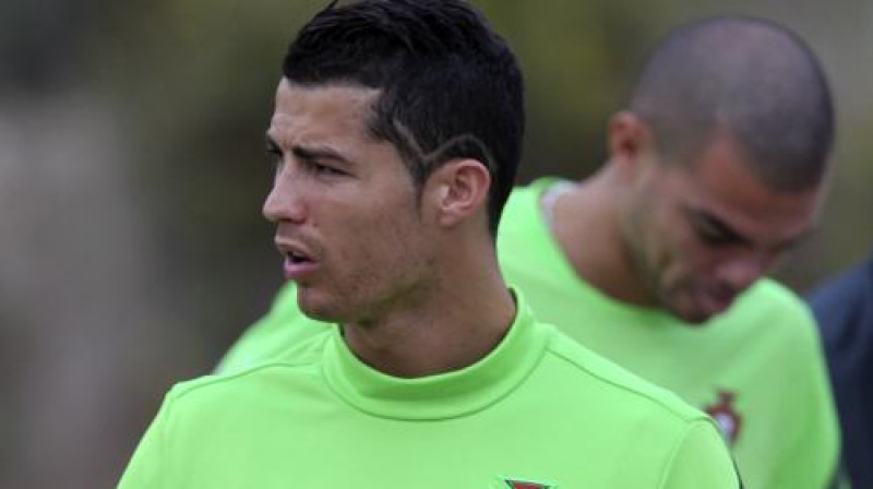 Krištianu Ronaldu Maskavā
Foto: AFP/Scanpix