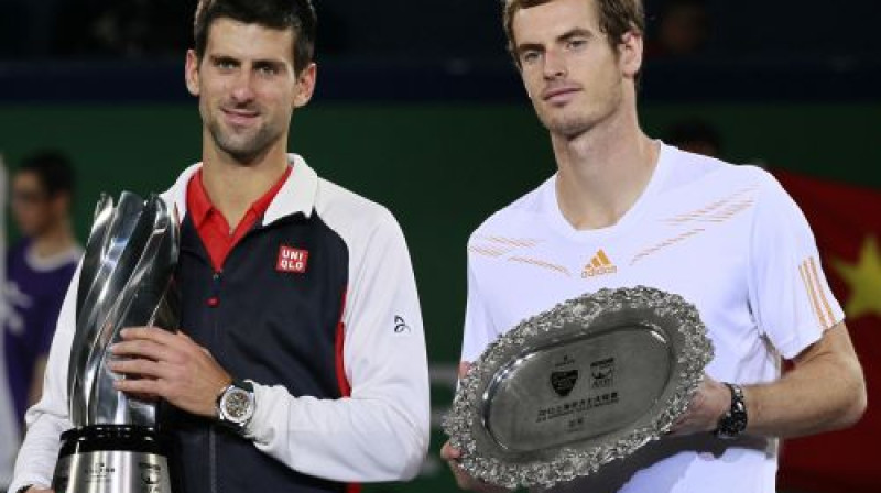 Novaks Džokovičs un Endijs Marejs
Foto: Reuters/Scanpix