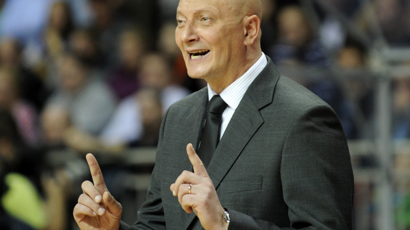 VEF galvenais treneris Ramūns Butauts
Foto: Romāns Kokšarovs, "Sporta Avīze", f64