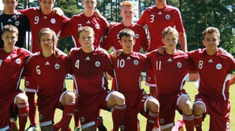 Latvijas U-17 izlase
Foto: lff.lv