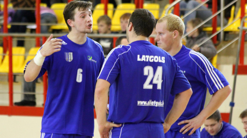 Austris Tuminskis, Edgars Rancāns un Kaspars Lisovskis
Foto: SK Latgols