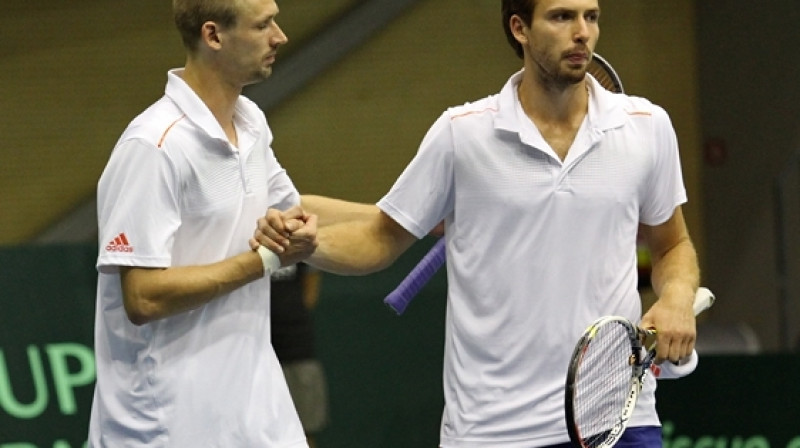 Andis Juška un Ernests Gulbis
Foto: Mārtiņš Sīlis, loc.lv
