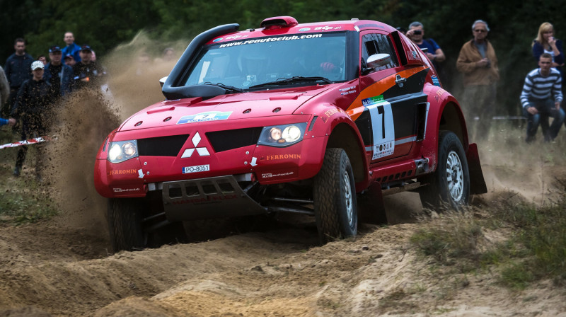 "RE Autoclub" pilots Iļja Kuzņecovs rallijreidā Polijā
Publicitātes foto