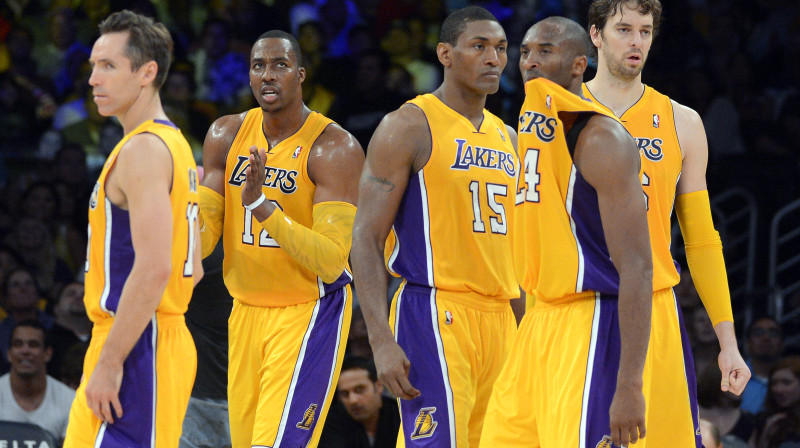 "Lakers" vīri vēl mēģina līdz galam izprast "Prinstonas uzbrukuma" sistēmu 
Foto: AP/Scanpix