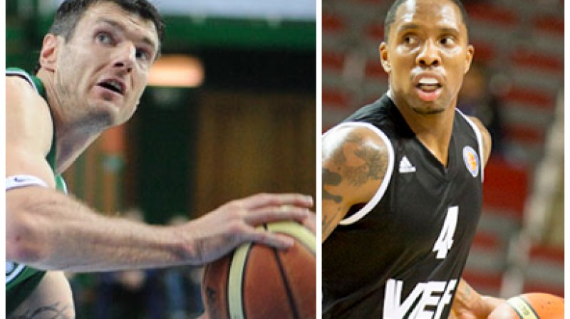 Kšištofs Lavrinovičs un Ērls Džerods Roulends
Foto: vtb-league.com