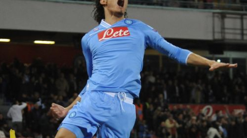 Edisons Kavani guva četrus vārtus
Foto: AP/Scanpix