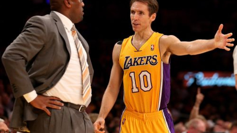 Maiks Brauns un Stīvs Nešs
Foto: AFP/Scanpix