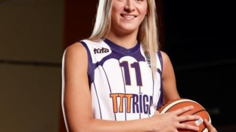 Ieva Veinberga divus gadus nospēlēja "TTT Rīga" sastāvā
Foto: www.tttriga.lv