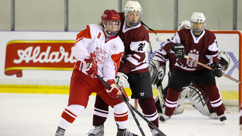 Pirmajā spēlē piedzīvots zaudējums pret dānietēm,.
Foto: LHF