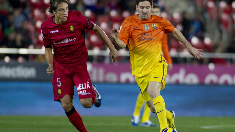 Lionels Mesi (pa labi)
Foto: AFP/Scanpix