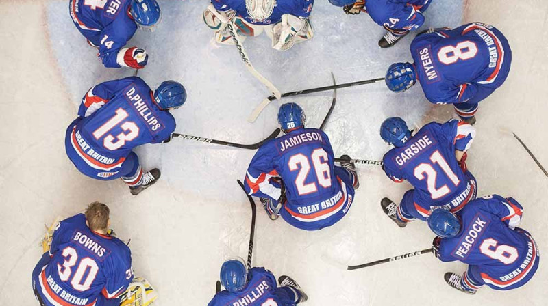 Lielbritānijas hokejisti
Foto: IIHF