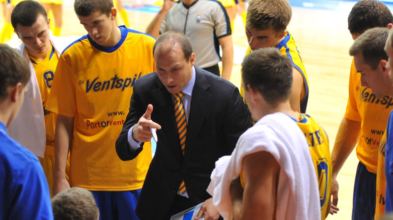 Roberts Štelmahers un BK Ventspils: FIBA Izaicinājuma kausā pagaidām bez zaudējumiem. 
Foto: bkventspils.lv