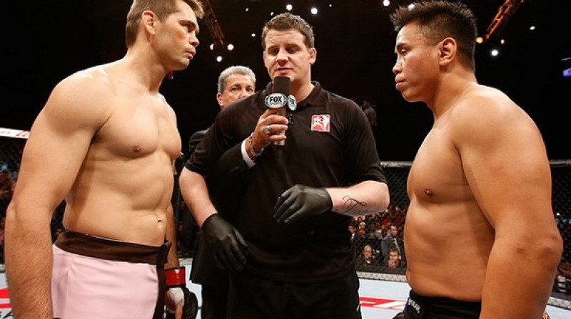 Ričs Frenklins (no kreisās) un Kangs Lī
Foto: sherdog.com