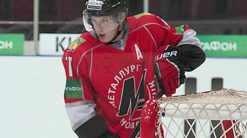 Dmitrijs Kagarlickis - mača zvaigzne
Foto: metallurg-nk.ru