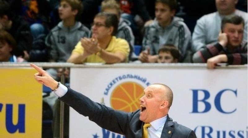 Rims Kurtinaitis un "Khimki" ceturtdien, uzvarot "Fenerbahce", spēra platu soli "Top 16" virzienā
Foto: AFP/Scanpix