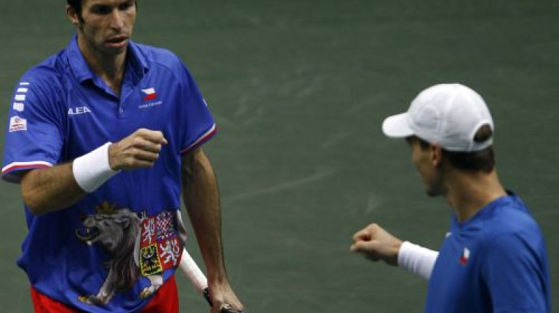 Radeks Štepaneks un Tomašs Berdihs
Foto: AP/Scanpix