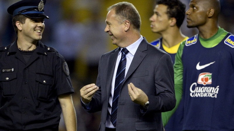 Manu Menezess spiests atstāt Brazīlijas izlases galvenā trenera amatu 
Foto: AFP/Scanpix