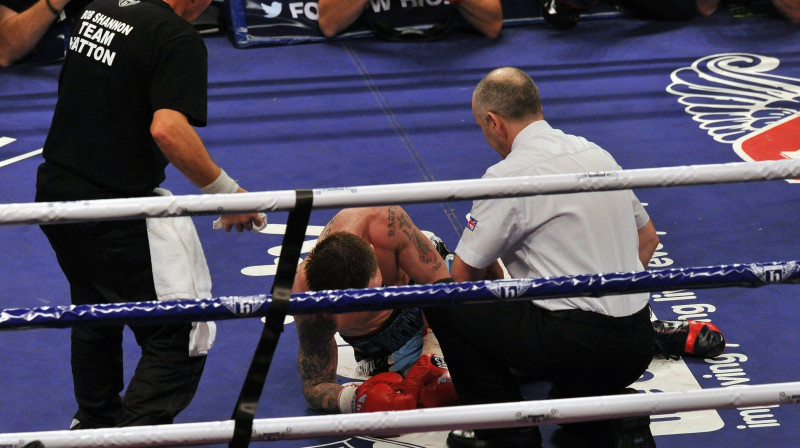 Rikijs Hatons piedzīvojis fiasko...
Foto: AFP/Scanpix
