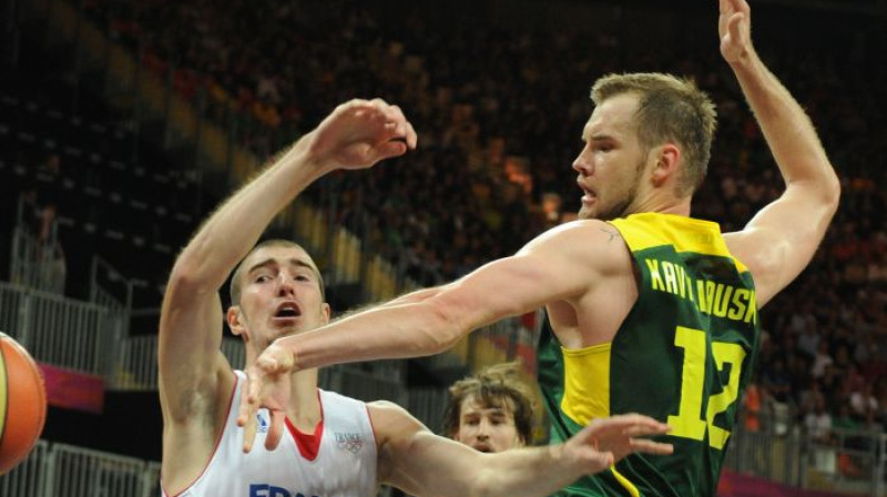 Kavaļauskam patīk Latvijā, bet spēlēt pret Latviju - patiks mazāk...
Foto: AFP/Scanpix