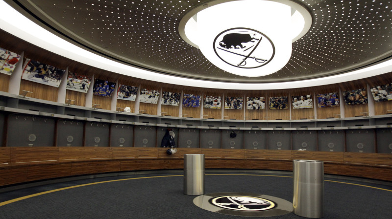 Bufalo "Sabres" ģērbtuve... joprojām tukša
Foto: AP/Scanpix