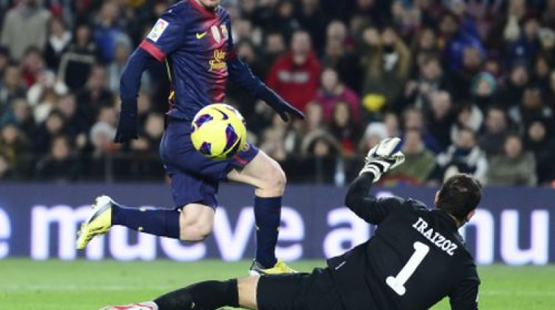 Lionels Mesi gūst 83.vārtus šogad
Foto: AP/Scanpix