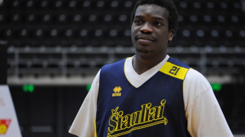 Senegālietis Papa Dia šodien bija rezultatīvākais Šauļu komandas rindās
Foto: www.tritaskis.lt