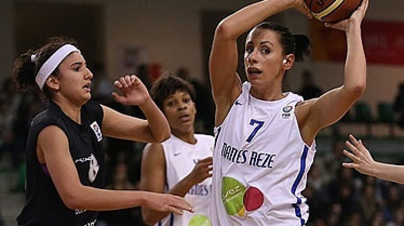 Gunta Baško-Melnbārde 5. maijā Parīzē cīnīsies Francijas kausa finālā
Foto: www.fibaeurope.com