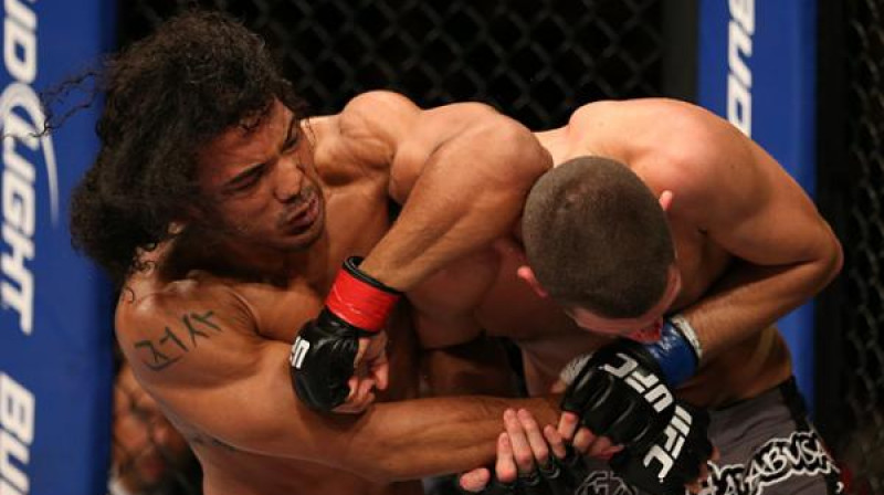 Bensons Hendersons cīņā ar Neitu Diazu
Foto: sherdog.com
