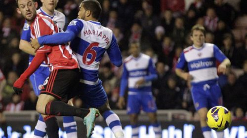 Stīvens Flečers gūst vārtus
Foto: AFP/Scanpix