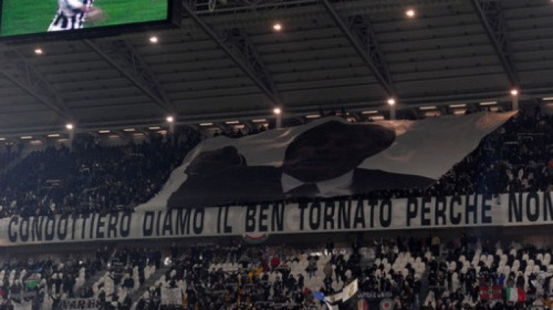 "Juventus" fani.
Foto: Lapresse/Scanpix