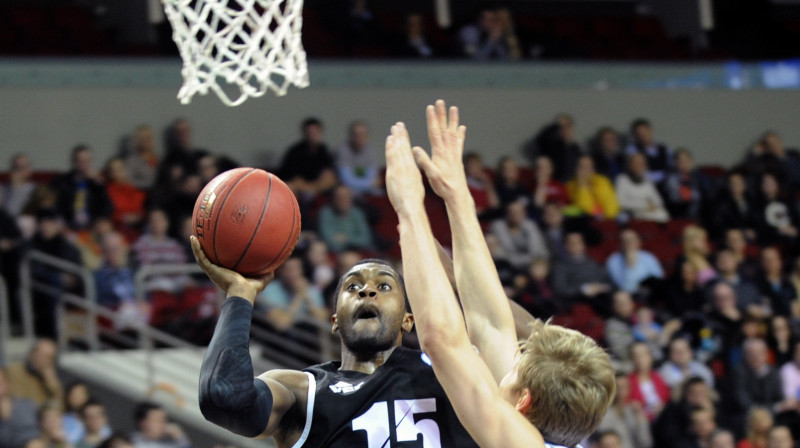 Vils Denielss (Will Daniels) sezonas pirmajā pusē sekmīgi iekļāvies VEF sastāvā
Foto: Romāns Kokšarovs, "Sporta Avīze", f64
