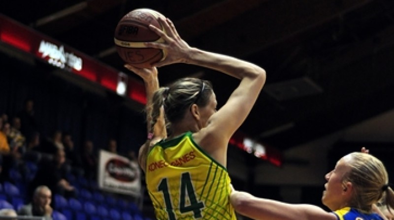 Anita Teilāne pagriež muguru Sopronai
Foto: wb-sopron.com