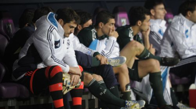 Ikers Kasiljass tika atstāts uz rezervistu soliņa
Foto: AFP/Scanpix