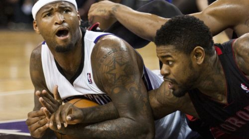 Demarkuss Kazinss un Amīrs Džonsons
Foto: AFP/Scanpix