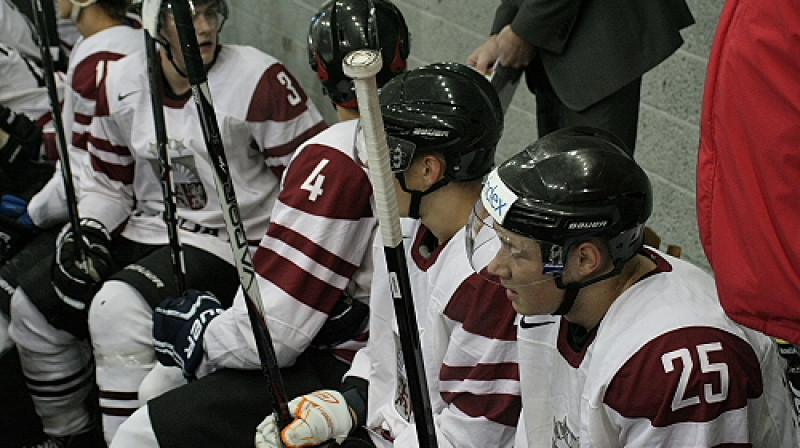 Latvijas U-20 izlases soliņš Žoltoka piemiņas turnīrā 2012. g. augustā. Foto: Āris Zobens