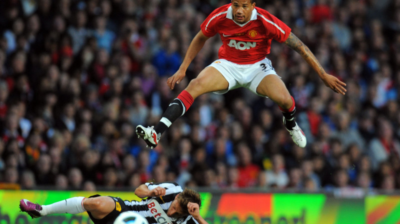 Bebe nav spējis nostiprināties "Manchester United" rindās arī šosezon 
Foto: AFP/Scanpix