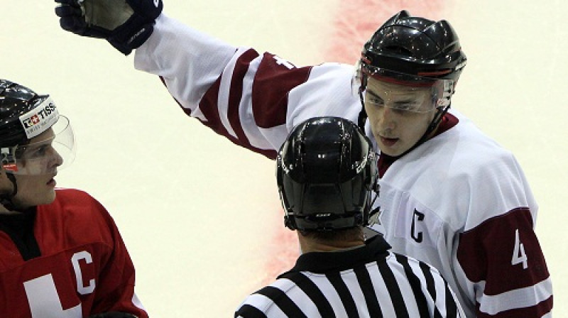 Izlases kaptenis Edgars Siksna
Foto: Almirs Sibagatuļļins