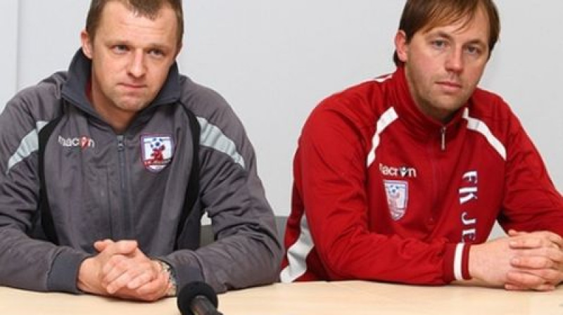 Sergejs Golubevs un Raimonds Aleksandrovs
Foto: Vineta Zelča, jelgavasvestnesis.lv